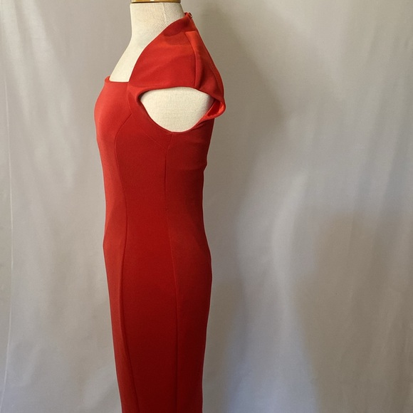 Ted Baker London Size 2 bodycon red dress - Picture 4 of 6